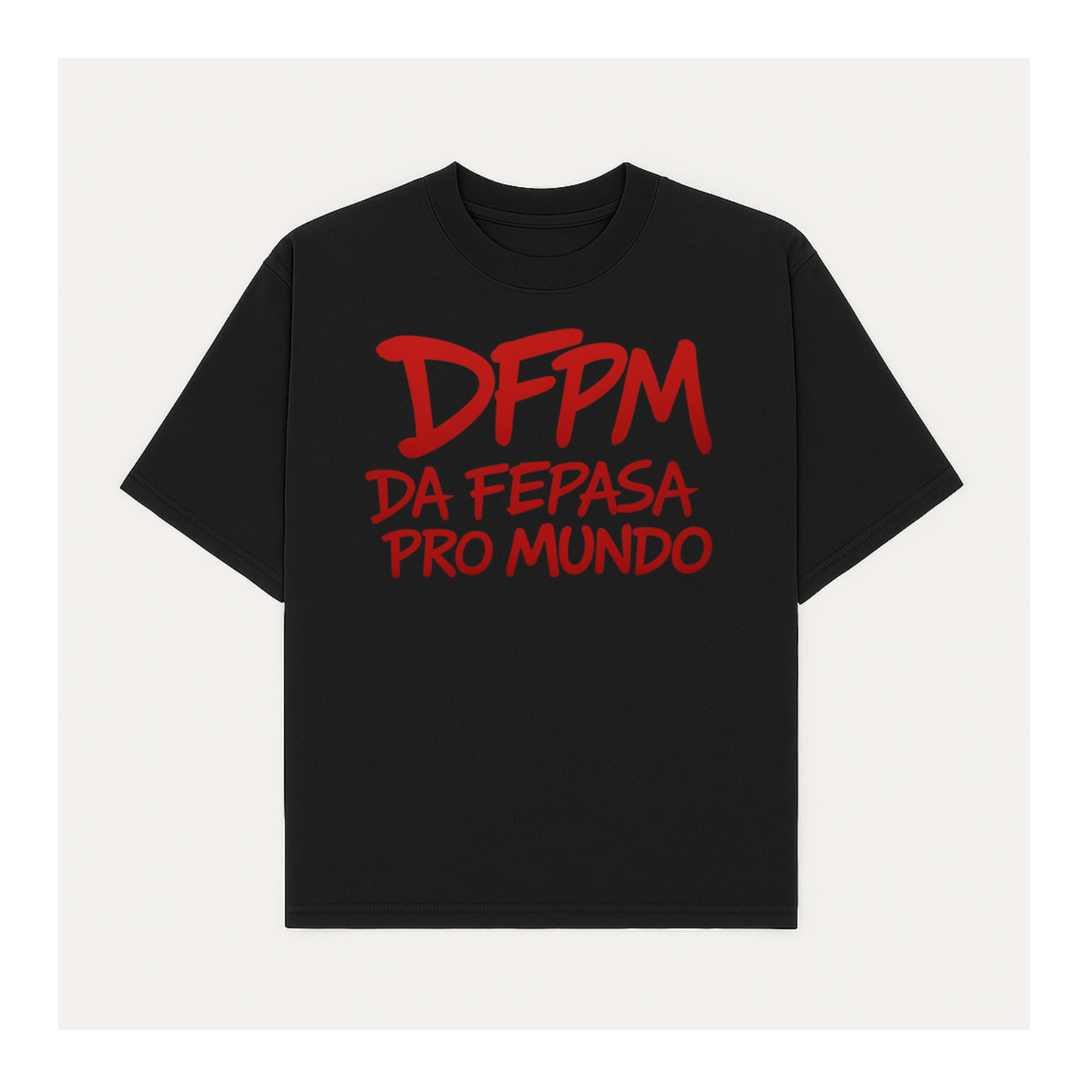 Tshirt Oversized - Personalizável DTF