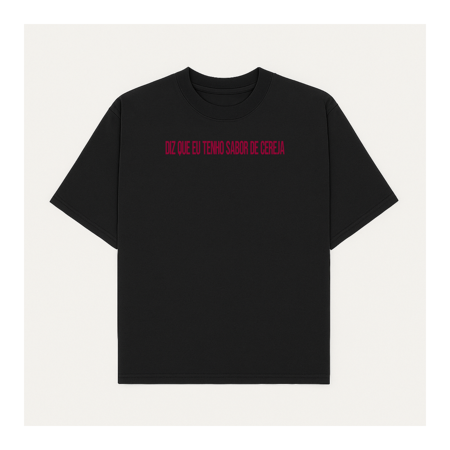 Tshirt Oversized - Personalizável DTF