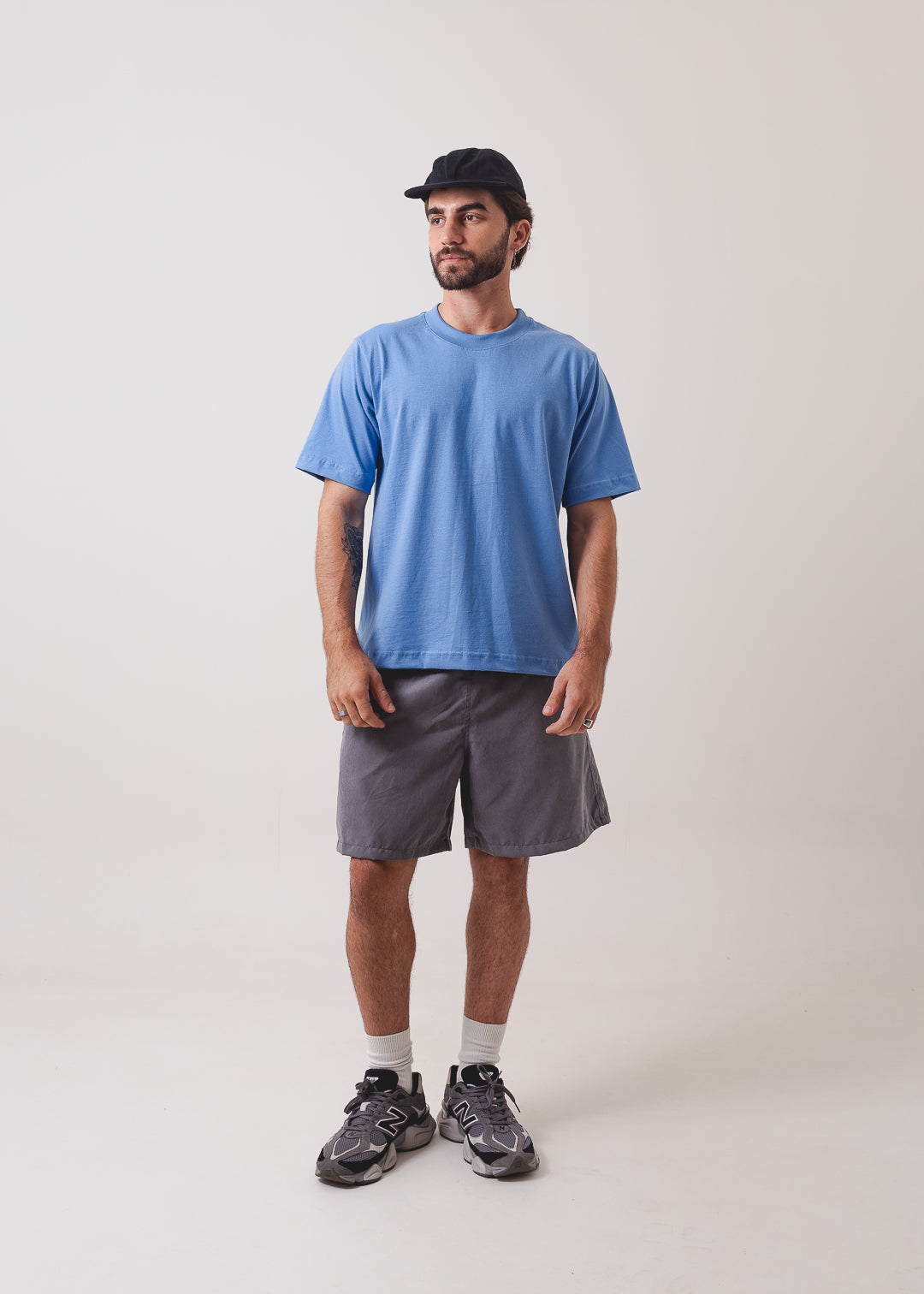 Tshirt Oversized - Azul