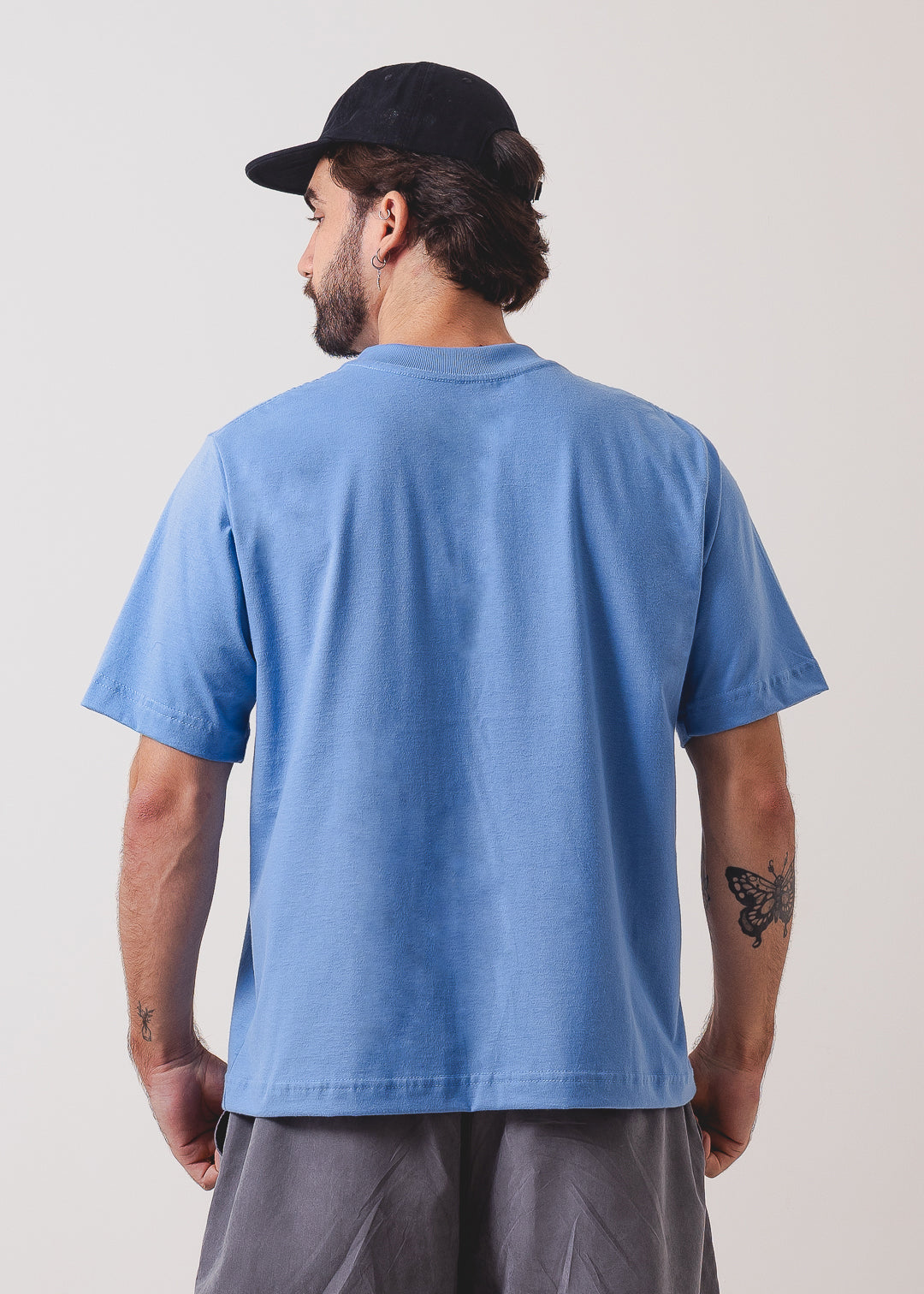 Tshirt Oversized - Azul