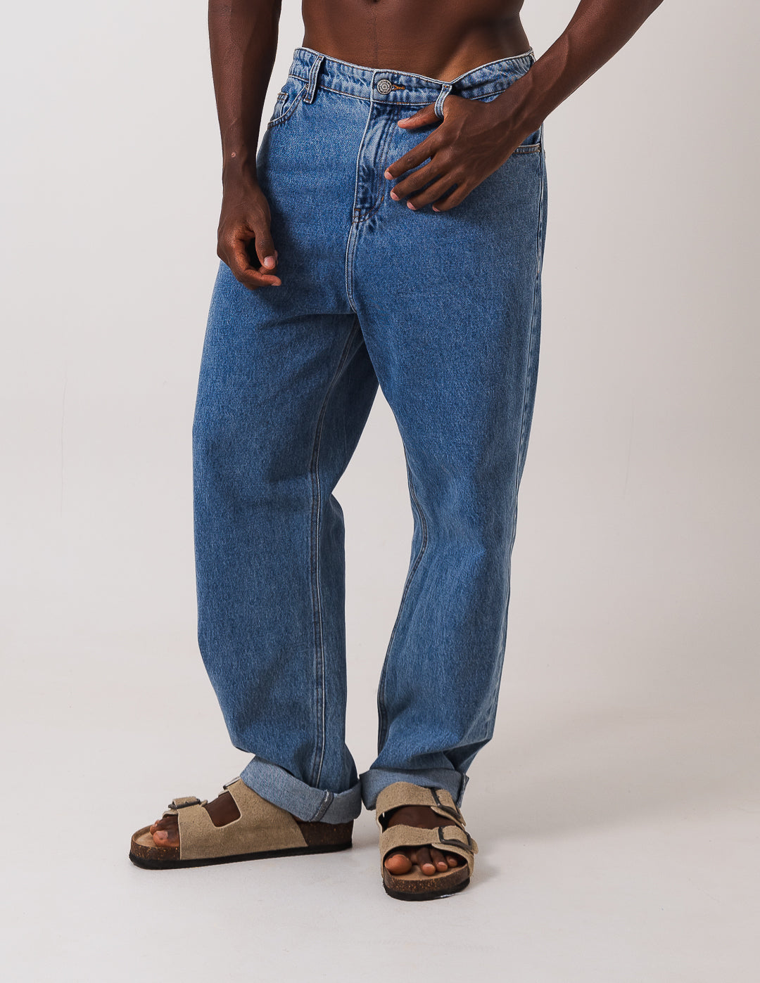 Calça Jeans Reta - Personalizado