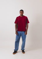 Tshirt Boxy - Bordô