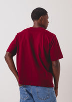 Tshirt Boxy - Bordô
