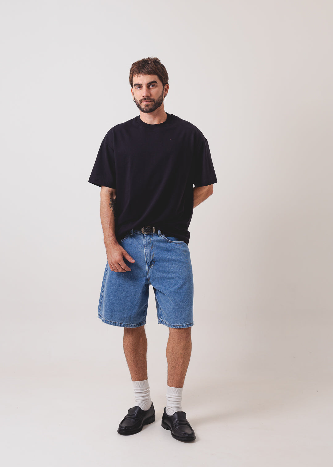 Tshirt Boxy - Preta