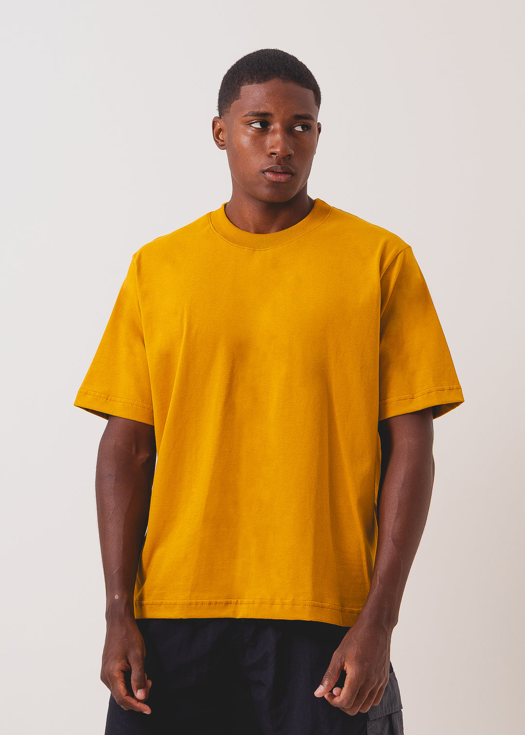 Tshirt Boxy - Amarelo