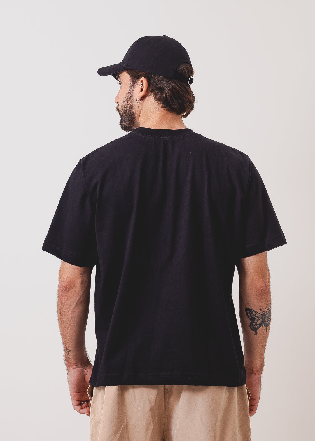 Tshirt Boxy - Preta