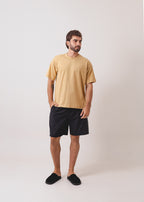 Tshirt Boxy Streetwear 100% algodão - Bege 2131