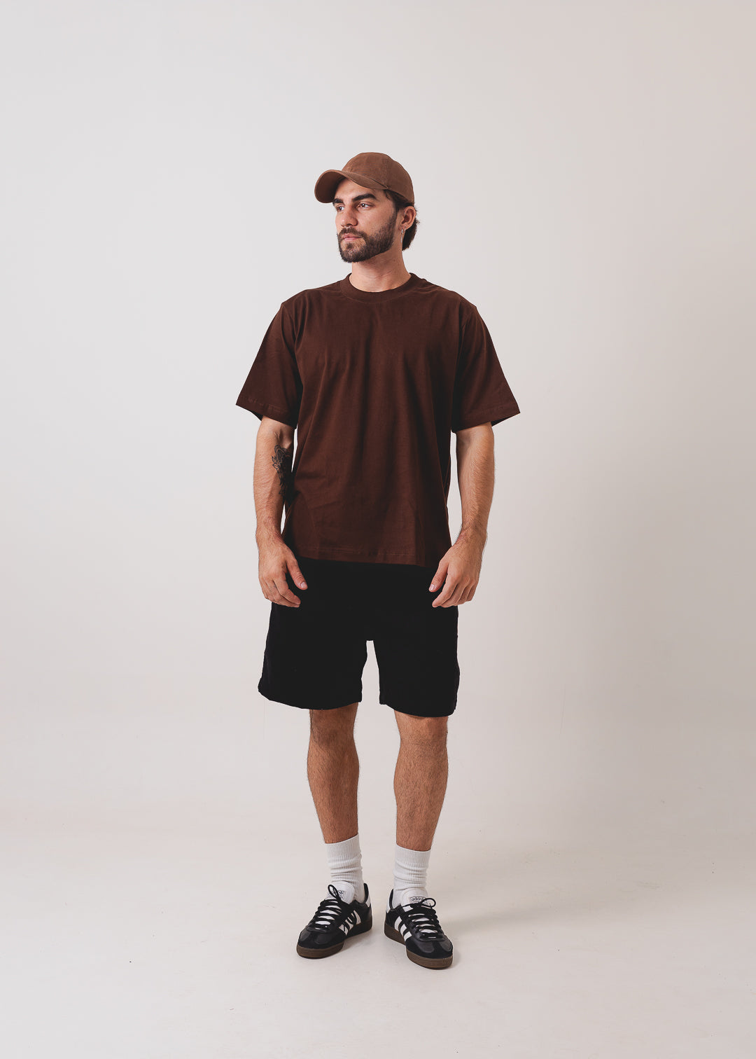 Tshirt Oversized - Marrom 2028