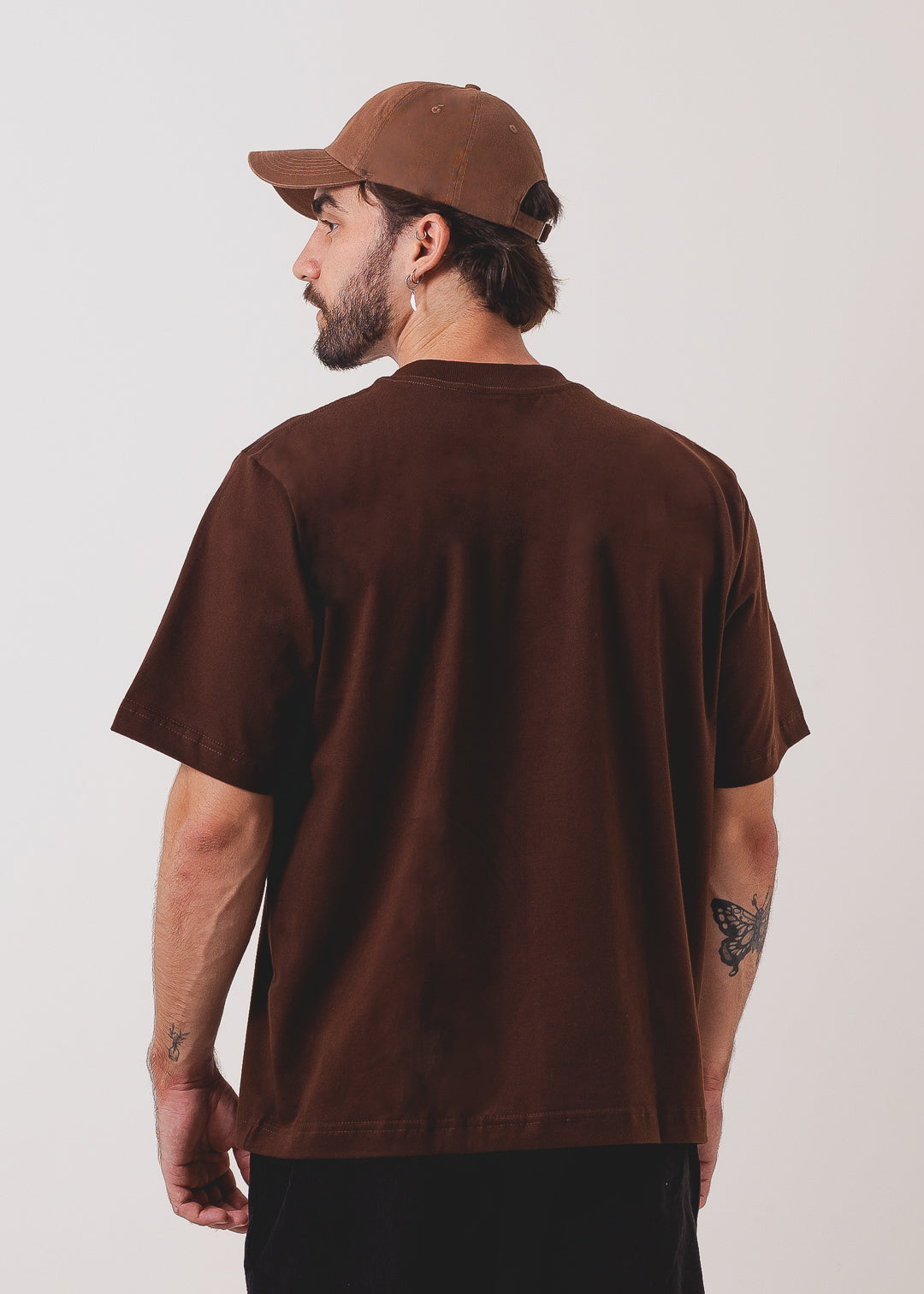 Tshirt Oversized - Marrom 2028