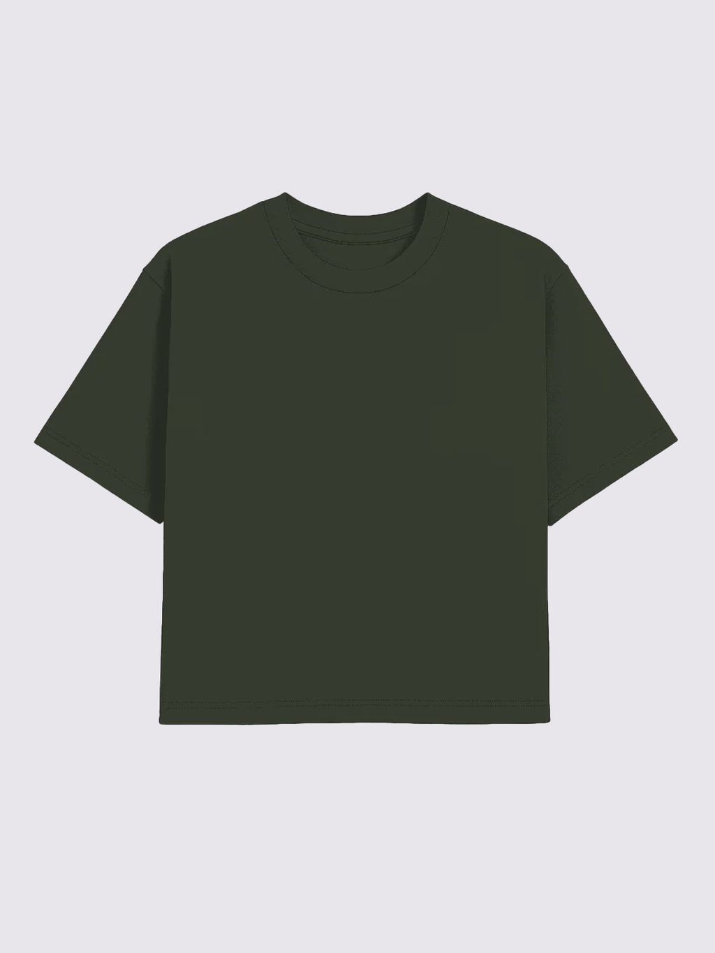 Tshirt Boxy - Verde