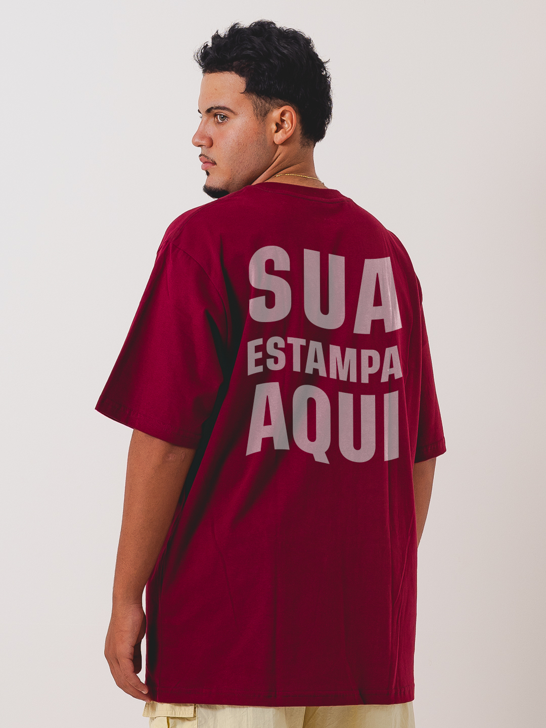 Tshirt Oversized - Personalizável DTF