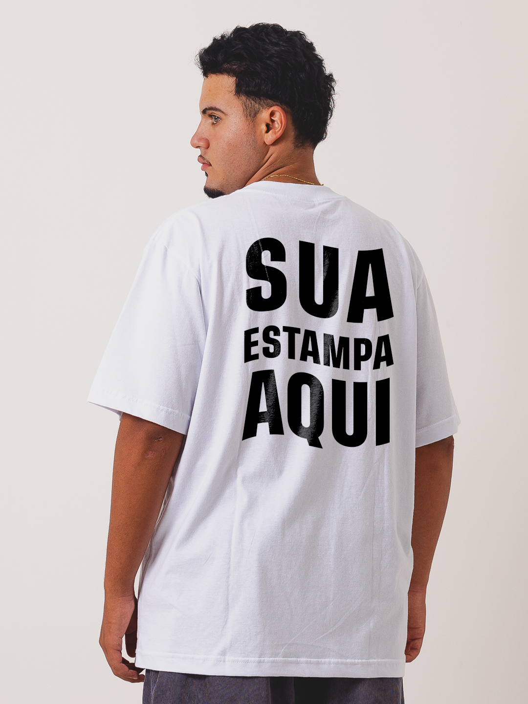 Tshirt Oversized - Personalizável DTF