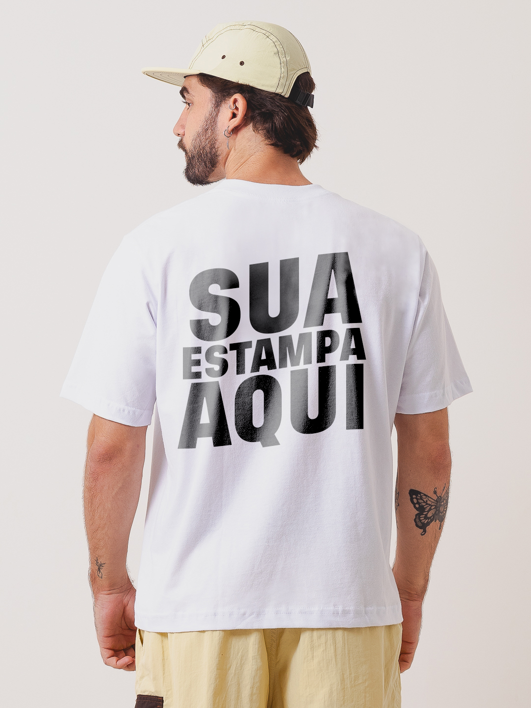 Tshirt Boxy - Personalizável DTF
