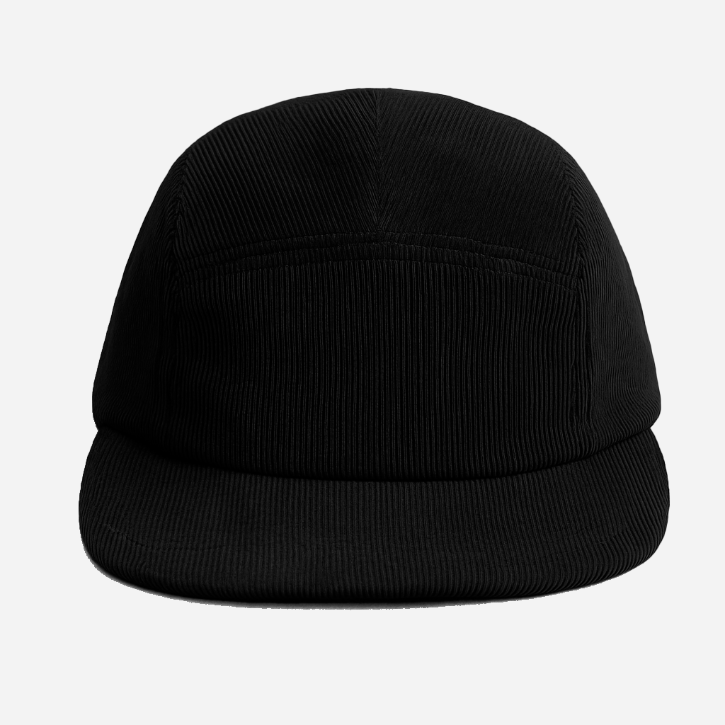 Five Panel Cotele Algodão - Preto
