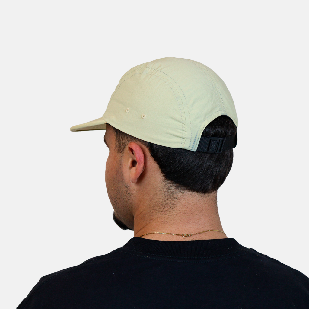 Boné Five Panel Bege