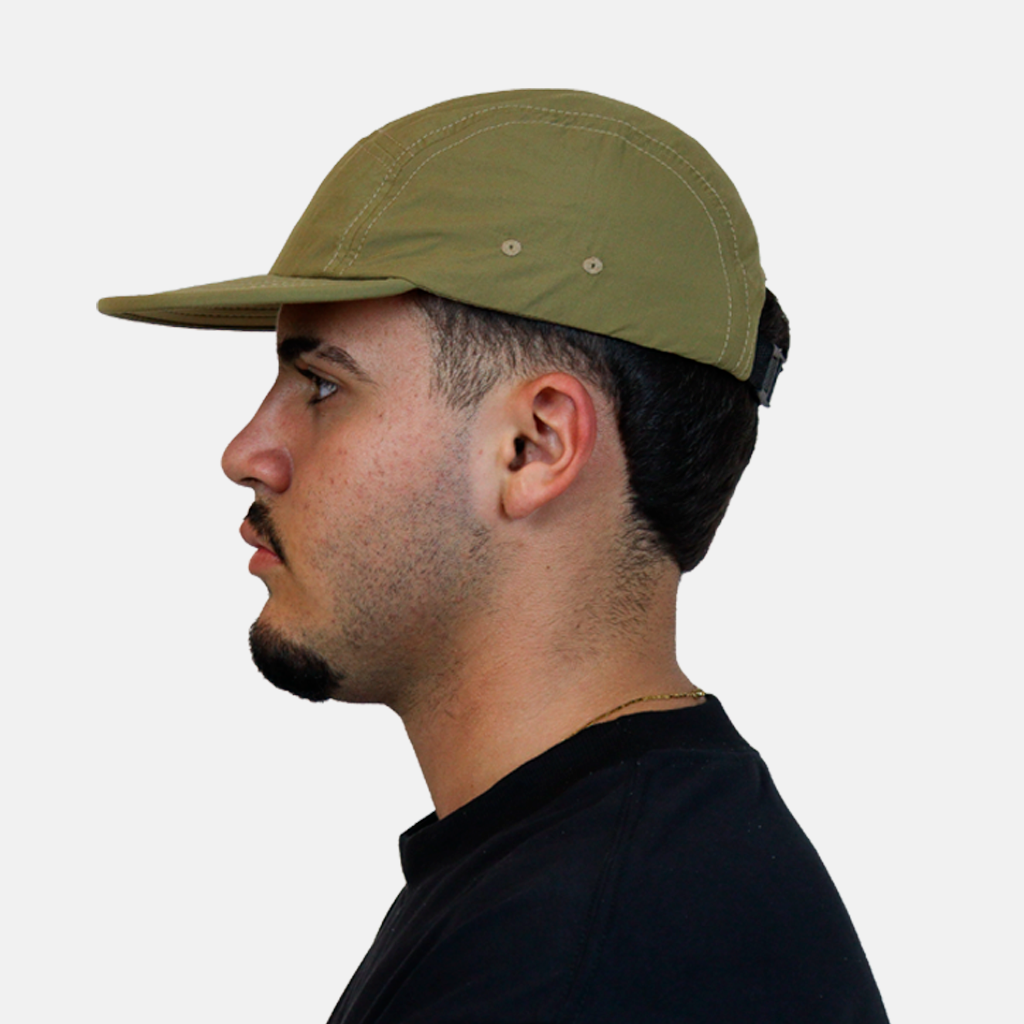 Boné Five Panel Streetwear Caqui