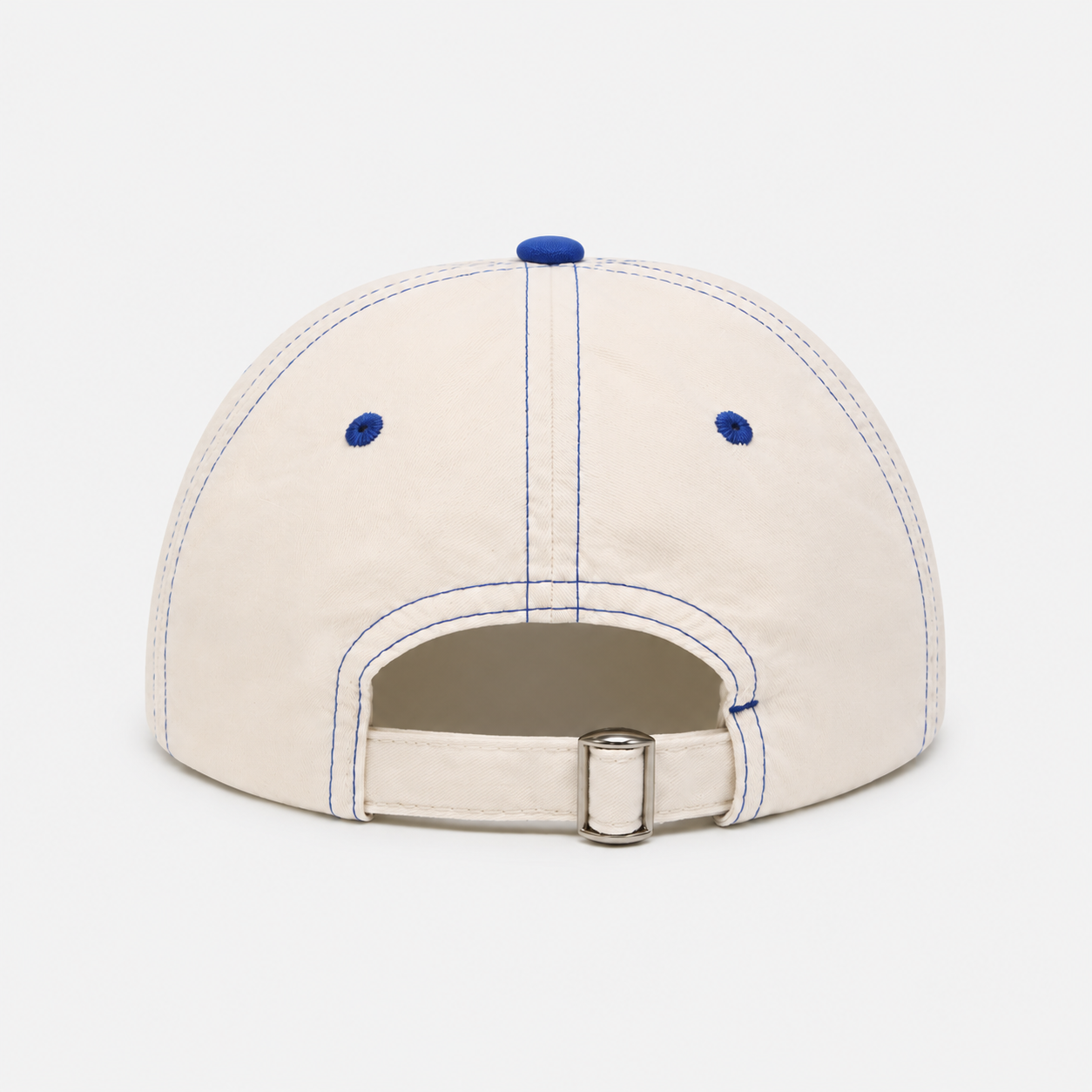 Six panel Branco com linha Azul