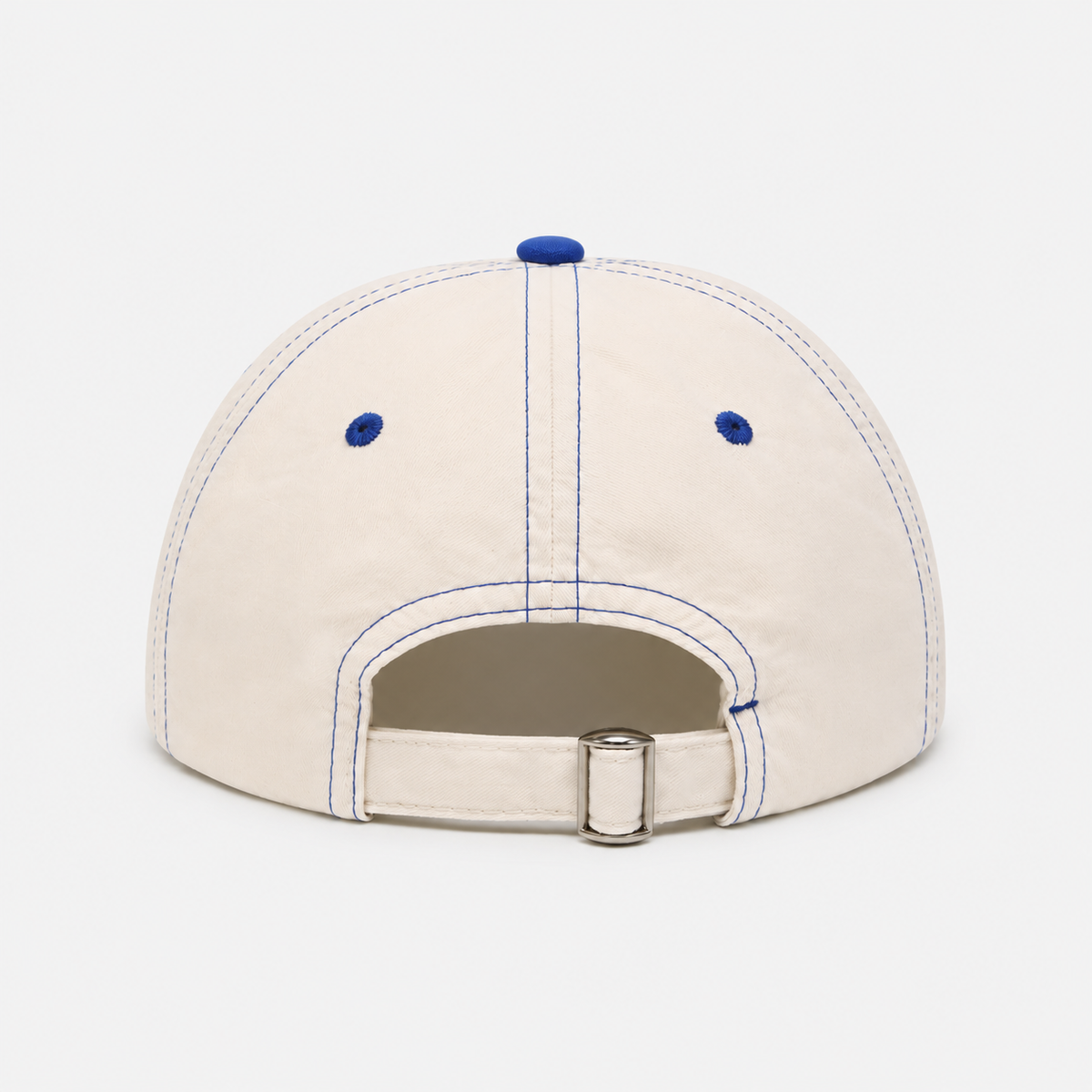Six panel Branco com linha Azul