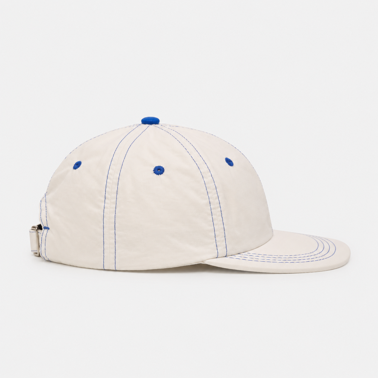 Six panel Branco com linha Azul