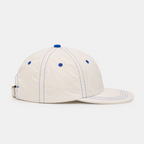 Six panel Branco com linha Azul