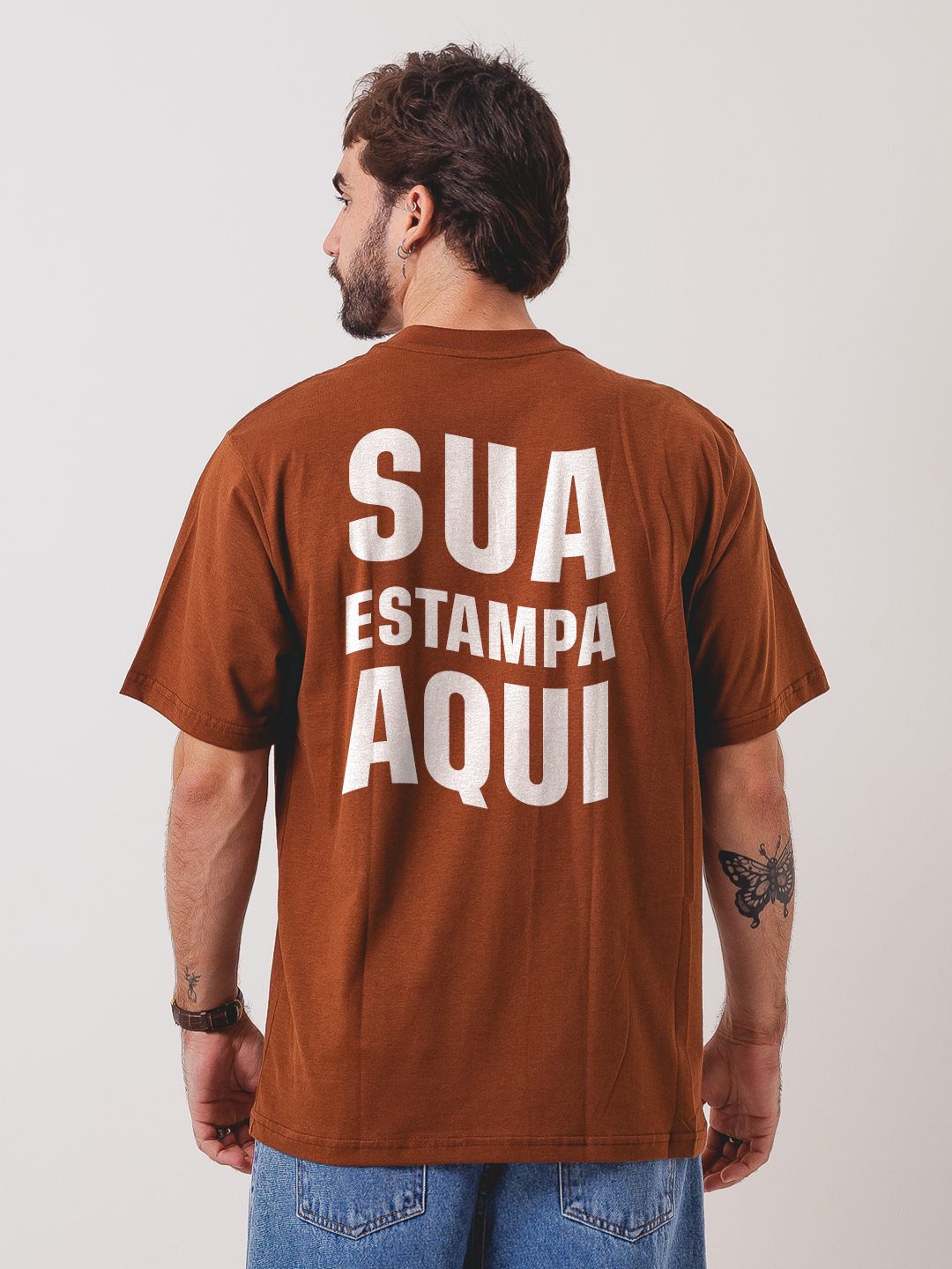 Tshirt Oversized - Personalizável DTF