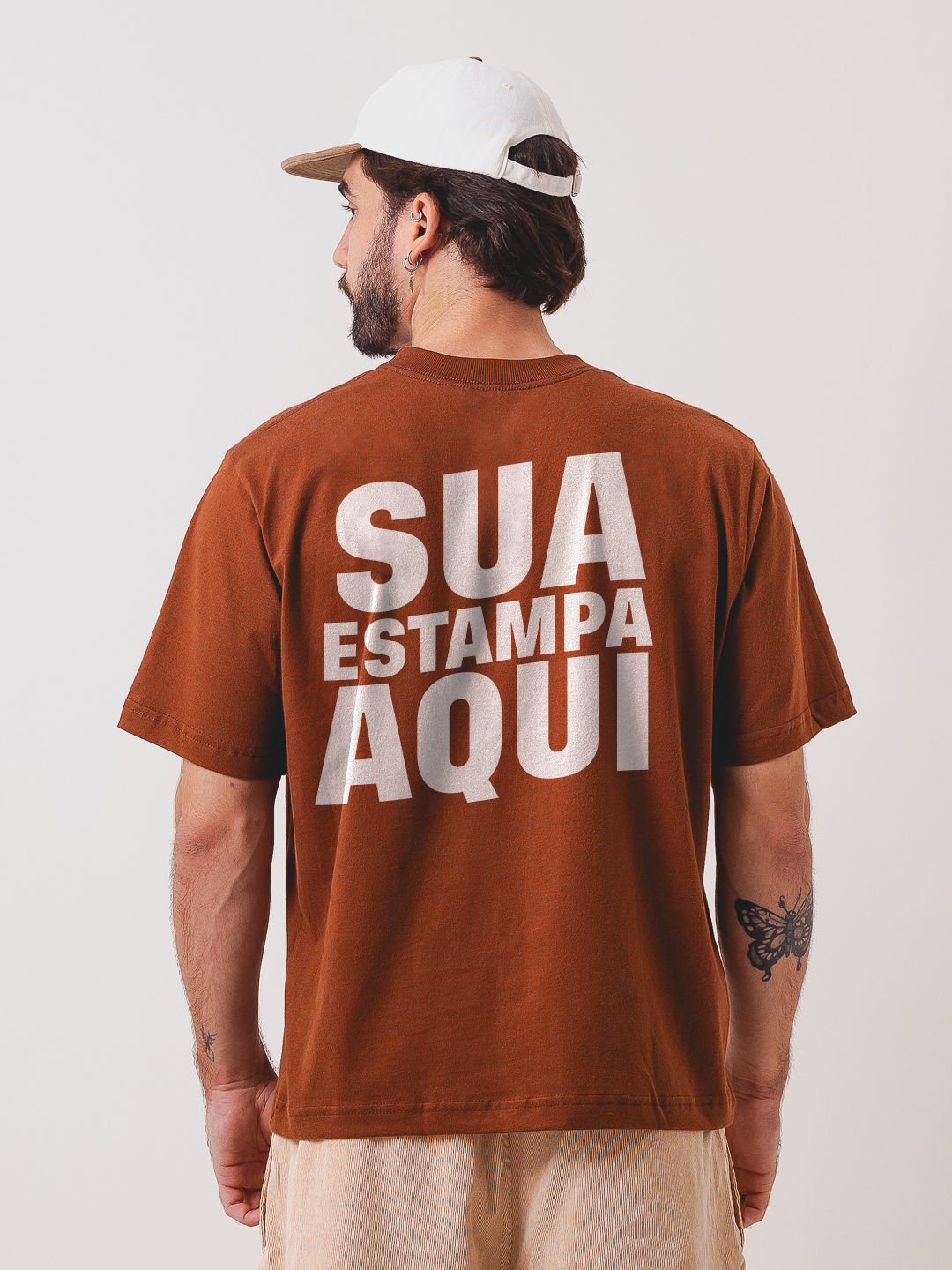 Tshirt Boxy - Personalizável DTF