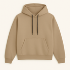 Moletom Canguru Streetwear - Bege