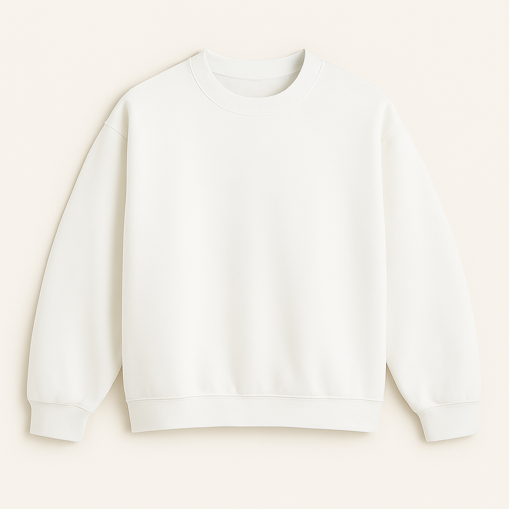 Moletom Careca Streetwear - Branco