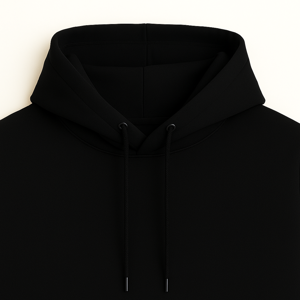 Moletom Canguru Streetwear - Preto