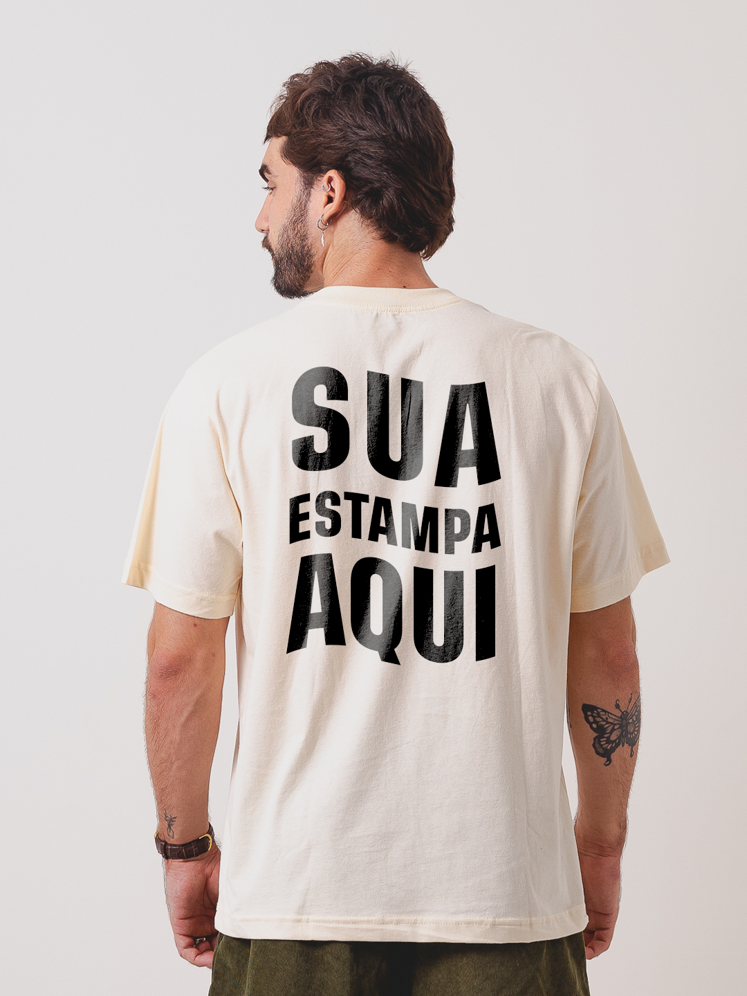 Tshirt Oversized - Personalizável DTF