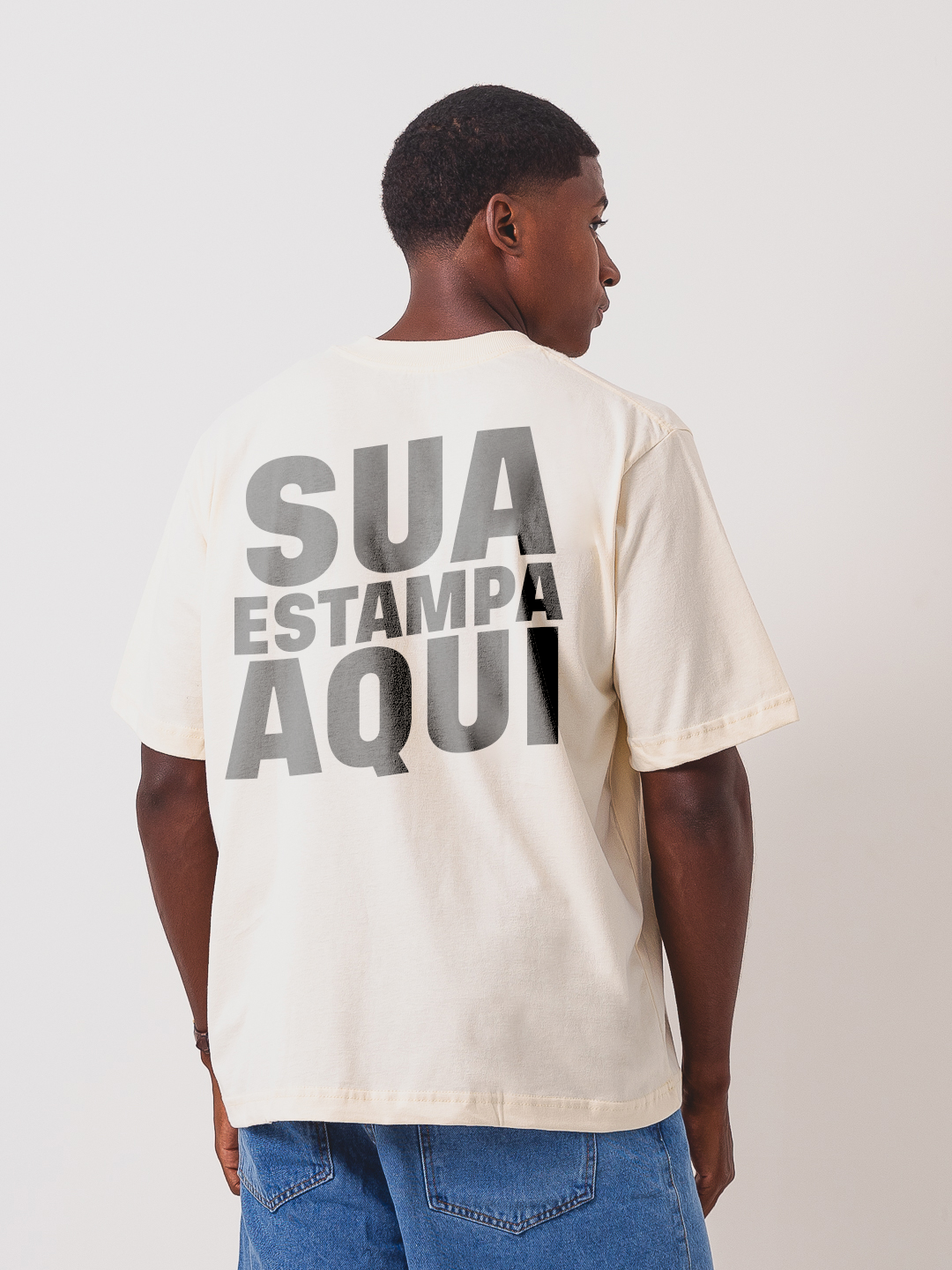 Tshirt Boxy - Personalizável DTF