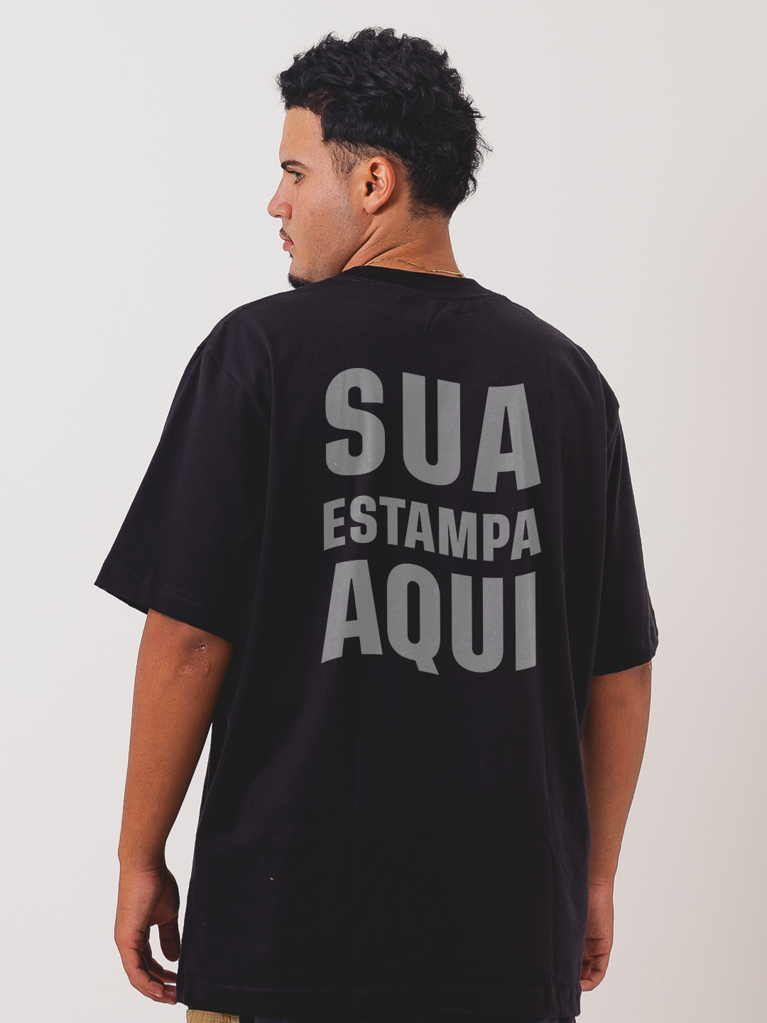 Tshirt Oversized - Personalizável DTF