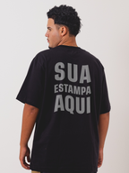 Tshirt Oversized - Personalizável DTF
