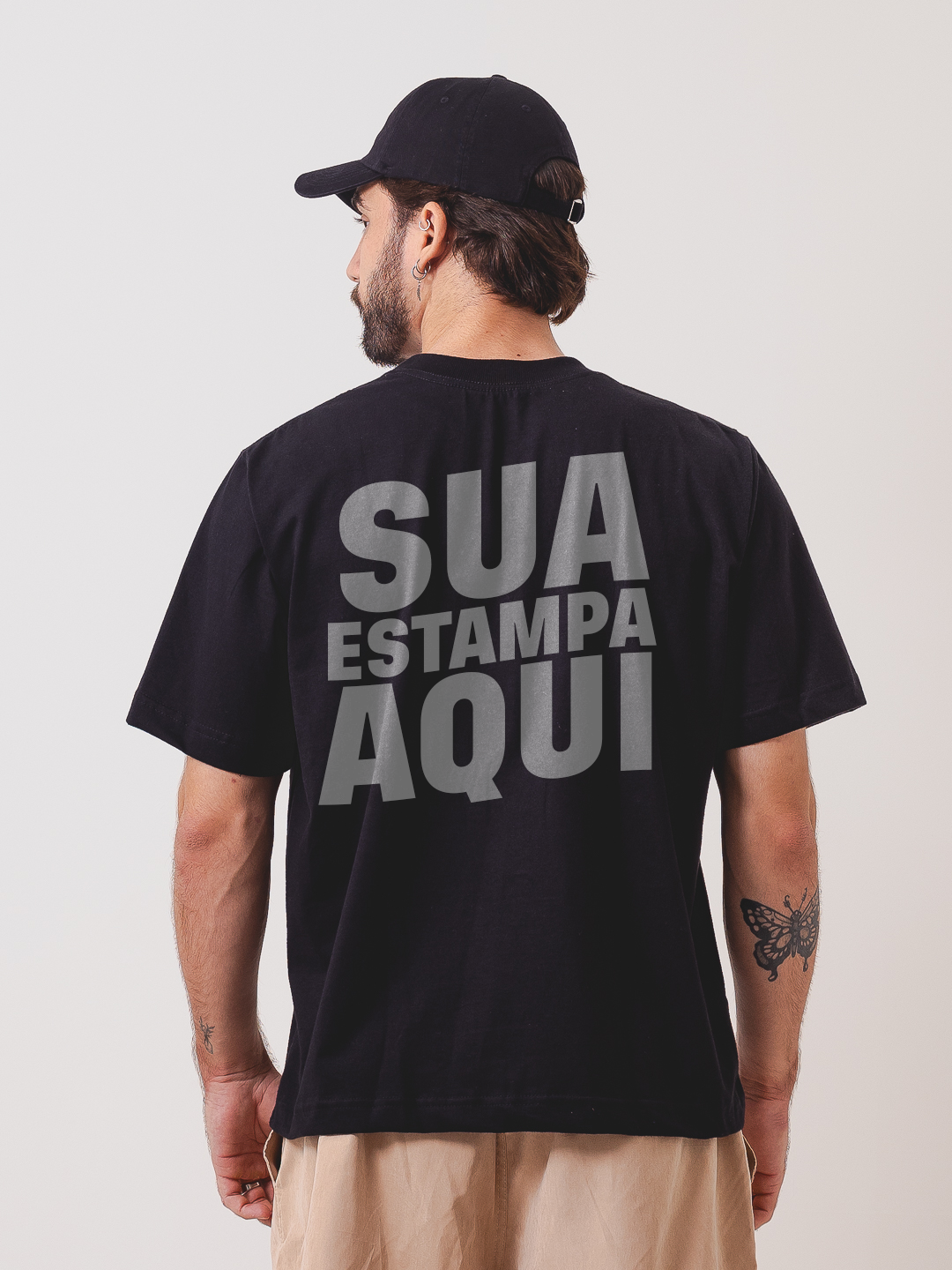 Tshirt Boxy - Personalizável DTF