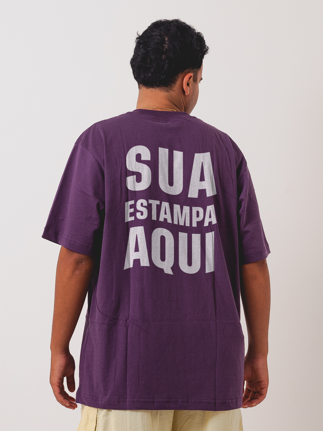 Tshirt Oversized - Personalizável DTF