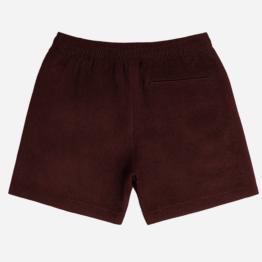 Short Cotelê - Bordô