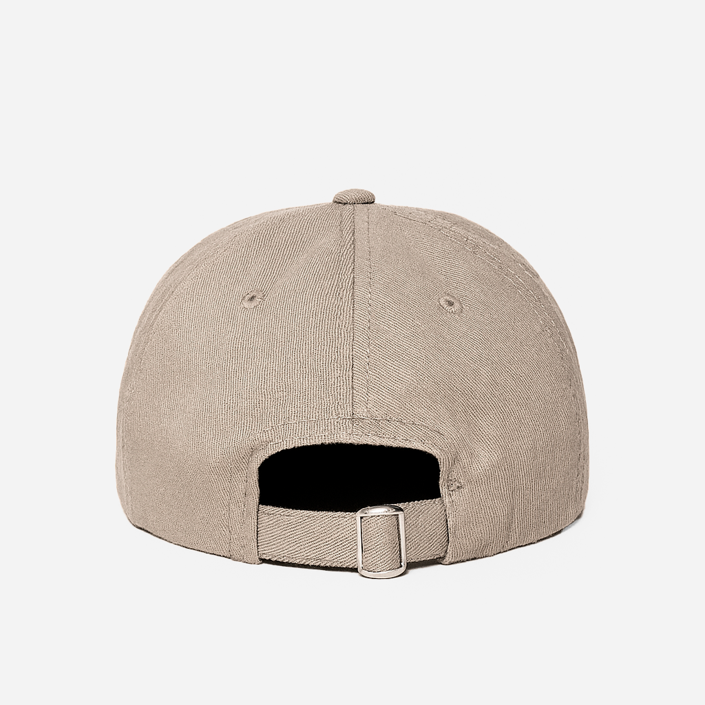 Boné Six Panel Bege