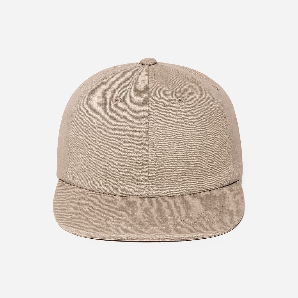 Boné Six Panel Bege