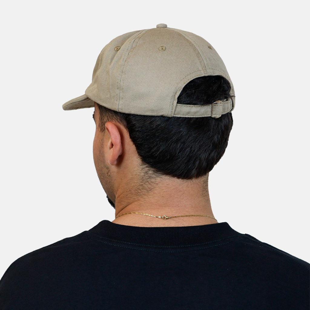 Boné Six Panel Bege