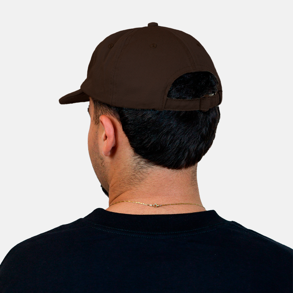 Boné Six Panel Marrom