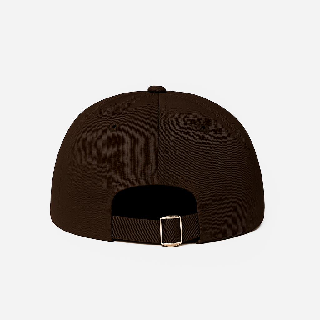 Boné Six Panel Marrom