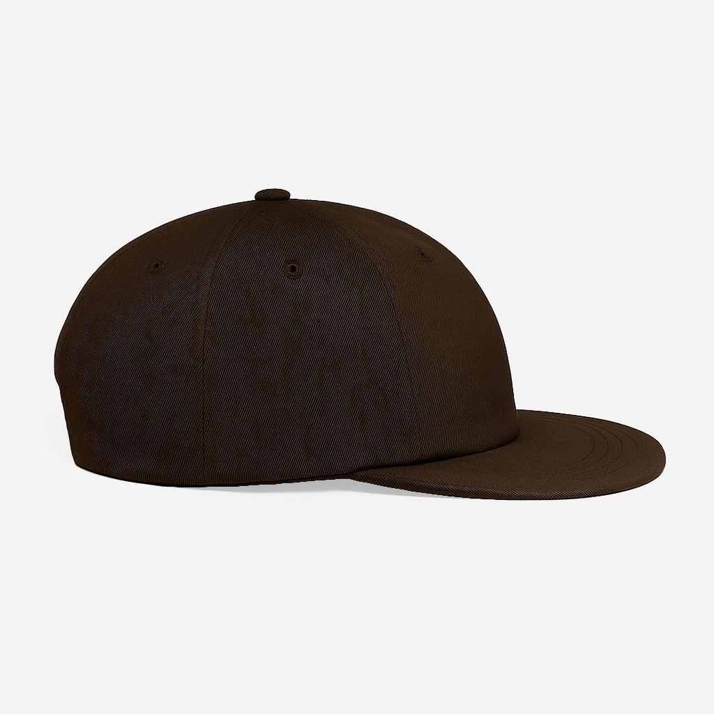 Boné Six Panel Marrom