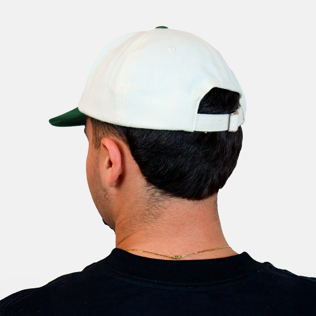 Boné Six Panel Off com Verde