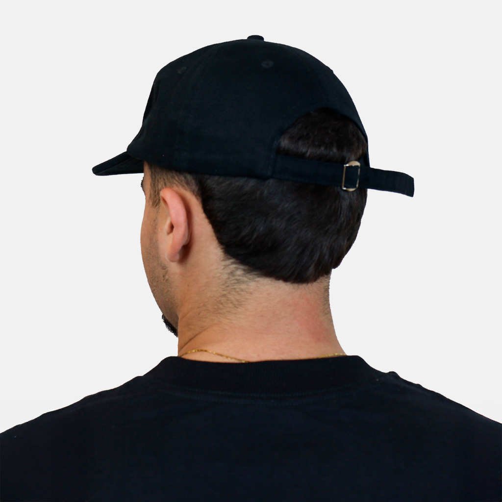 Boné Six Panel Preto