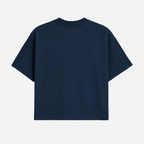 Tshirt Boxy - Azul Marinho