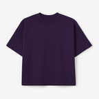 Tshirt Boxy - Roxo