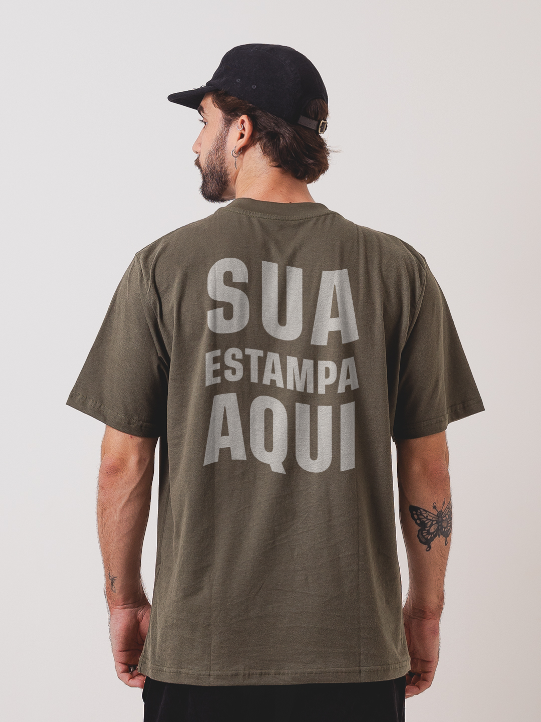 Tshirt Oversized - Personalizável DTF