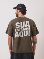 Tshirt Boxy - Personalizável DTF