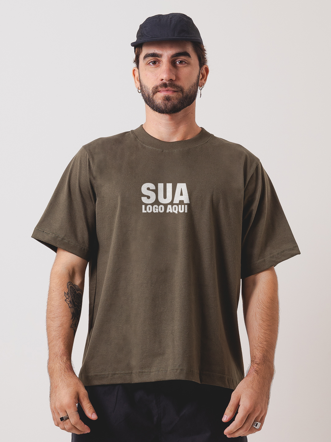 Tshirt Boxy - Personalizável DTF