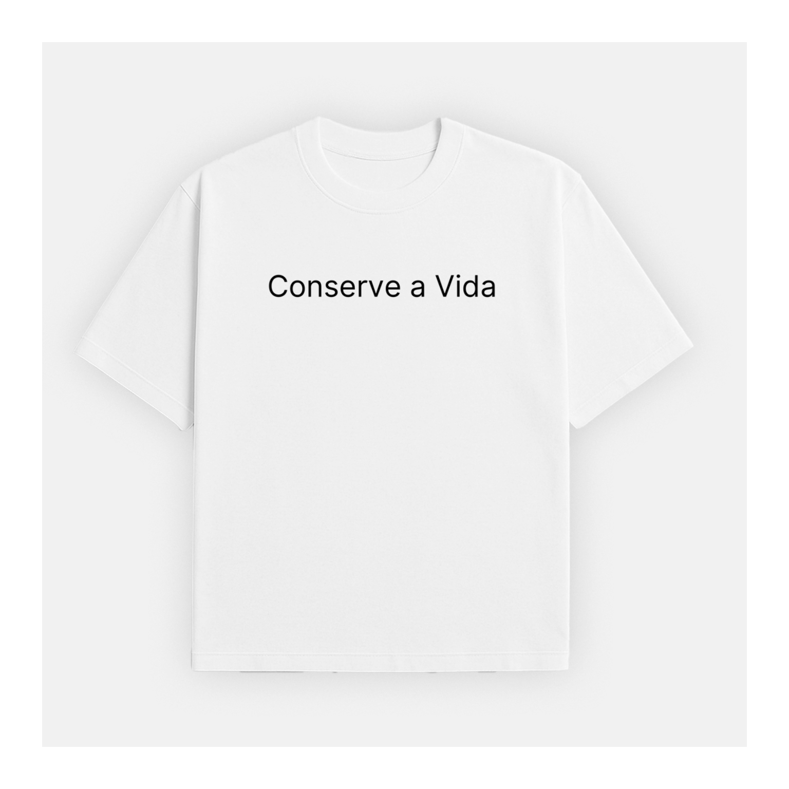 Tshirt Oversized - Personalizável DTF